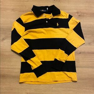 Ralph Lauren Black and Yellow Polo